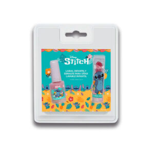 Set De Esmalte Y Labial Stitch