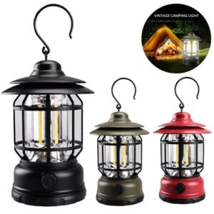 FAROL CAMPING VINTAGE RECARGABLE