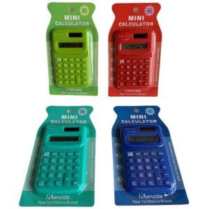 CALCULADORA MINI BLISTER COLORS