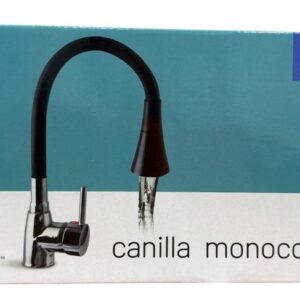 GRIFERIA ORYX FLEXIBLE DUCHA GOMA NEGRA