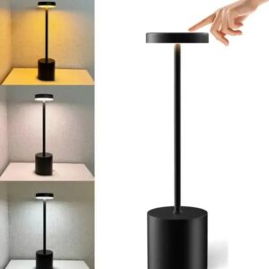 LAMPARA TOUCH PALITO USB BLANCO Y NEGRO