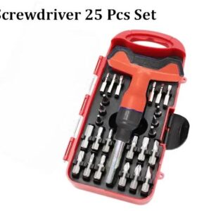 SET DESTORNILLADOR 25PCS C ESTUCHE 127 - B