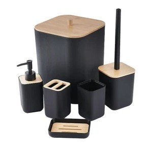 SET ORGANIZADOR BAÑO 6 PCS