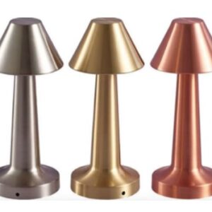 LAMPARA TOUCH CONO 3 COLORES