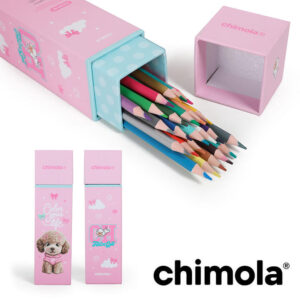 SET DE LAPICES DE COLOR BORRABLES X 24 POODLE