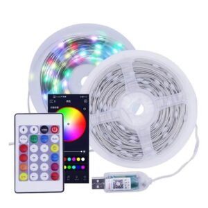 TIRA LED RGB 5MTS USB APP CTROL REMOTO