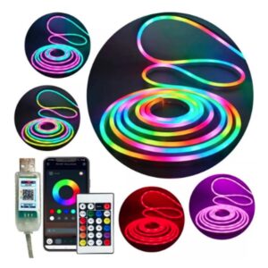 TIRA NEON 5MTS RGB APP CONTROL USB