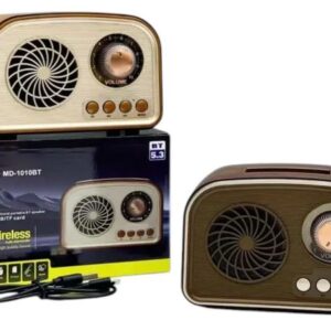 RADIO VINTAGE RECARGABLE FM-BLUETOOTH-TF CARD