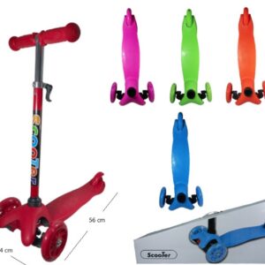 MONOPATIN INFANTIL 3 RUEDAS LUZ