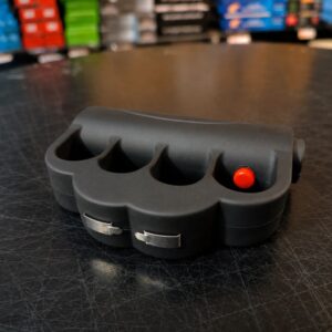 Manopla de defensa con Linterna LED y Agarre Ergonómico