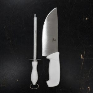 Set de Cuchillo de Cocina y Chaira