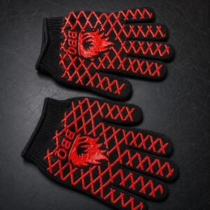 Guantes ANTIFLAMA BBQ Antideslizantes para Parrilla y Cocina
