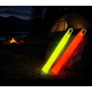 Luz Química Fluorescente Roja y Verde – Barra Luminosa para Camping y Emergencias