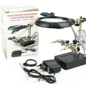 LUPA C BASE Y PINZA C TRANFO