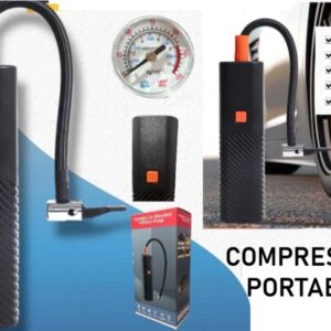 COMPRESOR AIRE 12v RELOJ AGUJA