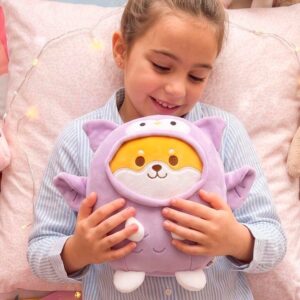PERRITO C/DISFRAZ SOFT FUNNY LAND 20 CM