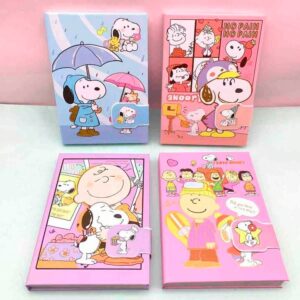 CUADERNO CON CIERRE IMANTADO 13 X 18 CM.