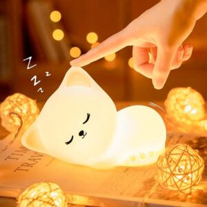 VELADOR LED GATITO
