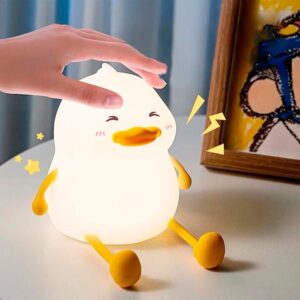 VELADOR LED PATITO