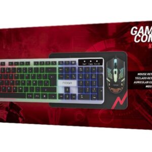 KIT GAMER NOGA 4 EN 1 NEGRO