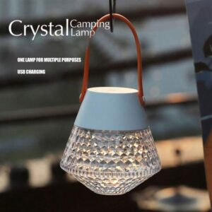 LAMPARA CAMPING CRISTAL RECARGABLE