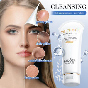 LIMPIADOR FACIAL ILUMINADOR CON NIACINAMIDA Y ARROZ 100G