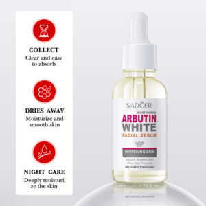 SERUM FACIAL CON NIACINAMIDA Y ARBUTINA 30ML