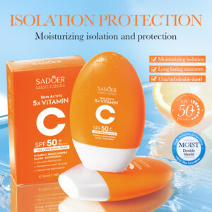 PROTECTOR SOLAR HIDRATANTE Y LUMINOSO CON VITAMINA C SPF50+ PA+++ 50 ML