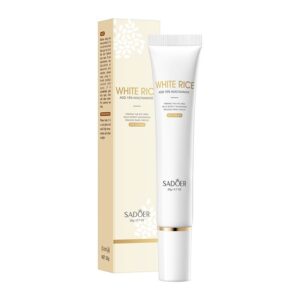 CREMA PARA OJOS ILUMINADORA CON NIACINAMIDA Y ARROZ 20G