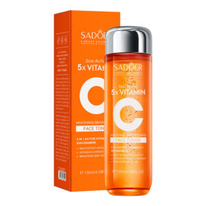 TONER AGUA TONICA CON 5 X VITAMINA C ILUMINADOR REAFIRMANTE E HIDRATANTE 130ML