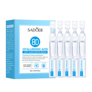 SERUM FACIAL REPARADOR ANTIARRUGAS CON ACIDO HIALURONICO 8D 1.5ML X 15PCS