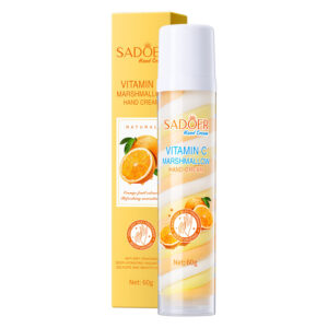 CREMA DE MANOS TRICOLOR MARSHMALLOW CON VITAMINA C 60G