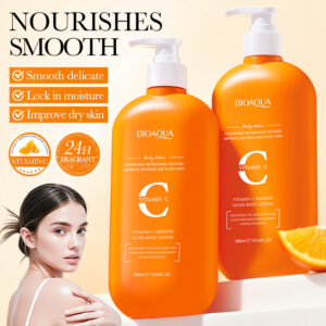 LOCION CORPORAL ILUMINADORA SUAVIZANTE CON VITAMINA C 300ML
