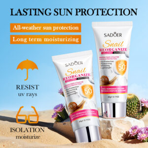 PROTECTOR SOLAR CARACOL CON COLAGENO SPF50+PA+++ 60G
