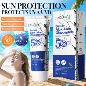 PROTECTOR SOLAR CON OLIGOPÉPTIDOS Y SAVIA DE ABEDUL 80 G