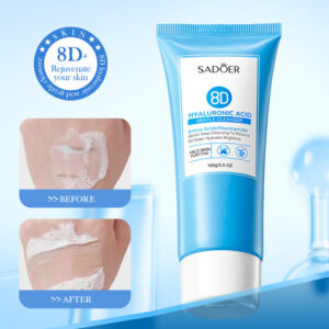 LIMPIADOR FACIAL CON ACIDO HIALURONICO 8D 100G