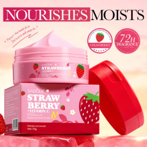 CREMA DE MANOS ILUMINADORA CON VITAMINA C Y FRUTILLA 70G