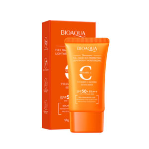 PROTECTOR SOLAR FACIAL SPF50+ PA+++ ILUMINADOR CON VITAMINA C 50G