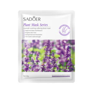 MASCARILLA FACIAL DE LAVANDA CALMANTE E HIDRATANTE 25G