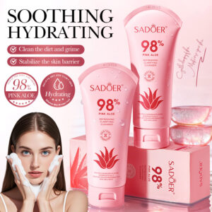 LIMPIADOR FACIAL ALOE ROSA CALMANTE 100G