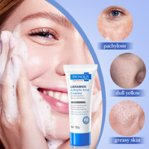 LIMPIADOR FACIAL HIDRATANTE DE ACIDO HIALURONICO CON CERAMIDAS 100G