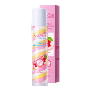 CREMA DE MANOS TRICOLOR MARSHMALLOW CON DURAZNO 60G