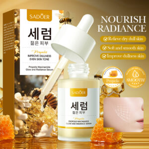 SÉRUM ILUMINADOR Y REVITALIZANTE CON PROPÓLEO Y NIACINAMIDA 30 ML