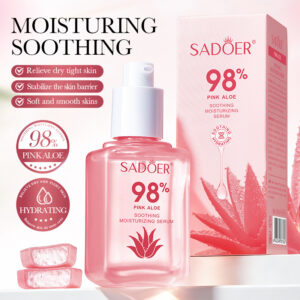 SERUM FACIAL HIDRATANTE CALMANTE CON ALOE VERA ROSA 60ML