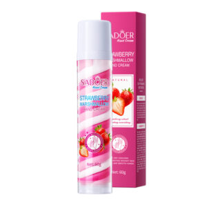 CREMA DE MANOS TRICOLOR MARSHMALLOW CON FRUTILLA 60G
