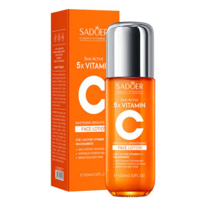 LOTION CON 5 X VITAMINA C ILUMINADOR REAFIRMANTE E HIDRATANTE 100ML