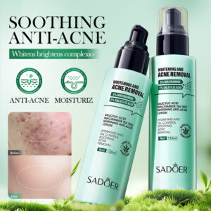 LOTION ACLARANTE ANTIACNÉ CON ÁCIDO SALICÍLICO NIACINAMIDA Y ÁRBOL DE TÉ 130 ML