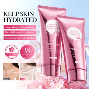 LOCIÓN CORPORAL FLOR DE CEREZO HIDRATANTE ILUMINADORA CON BRILLO 100G