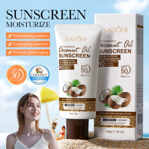 PROTECTOR SOLAR CON ACEITE DE COCO SPF50+PA+++ 50G
