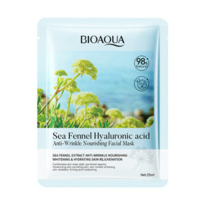 MASCARILLA FACIAL HINOJO MARINO ACIDO HIALURONICO ANTIARRUGAS 25ML